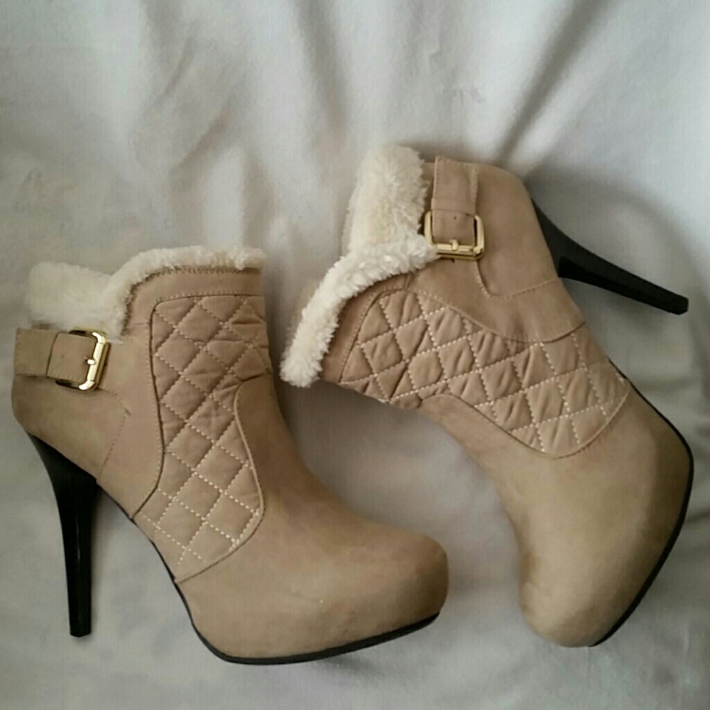 Madeline girl heeled boots